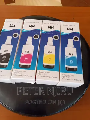 Black Magenta Cyan Yellow 664 Inks Available