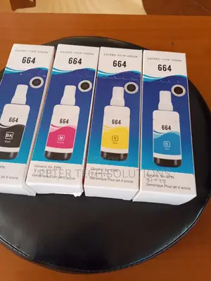 Black Magenta Cyan Yellow 664 Inks Available