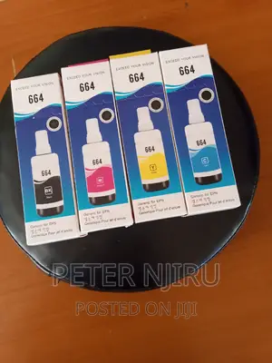 Black Magenta Cyan Yellow 664 Inks Available