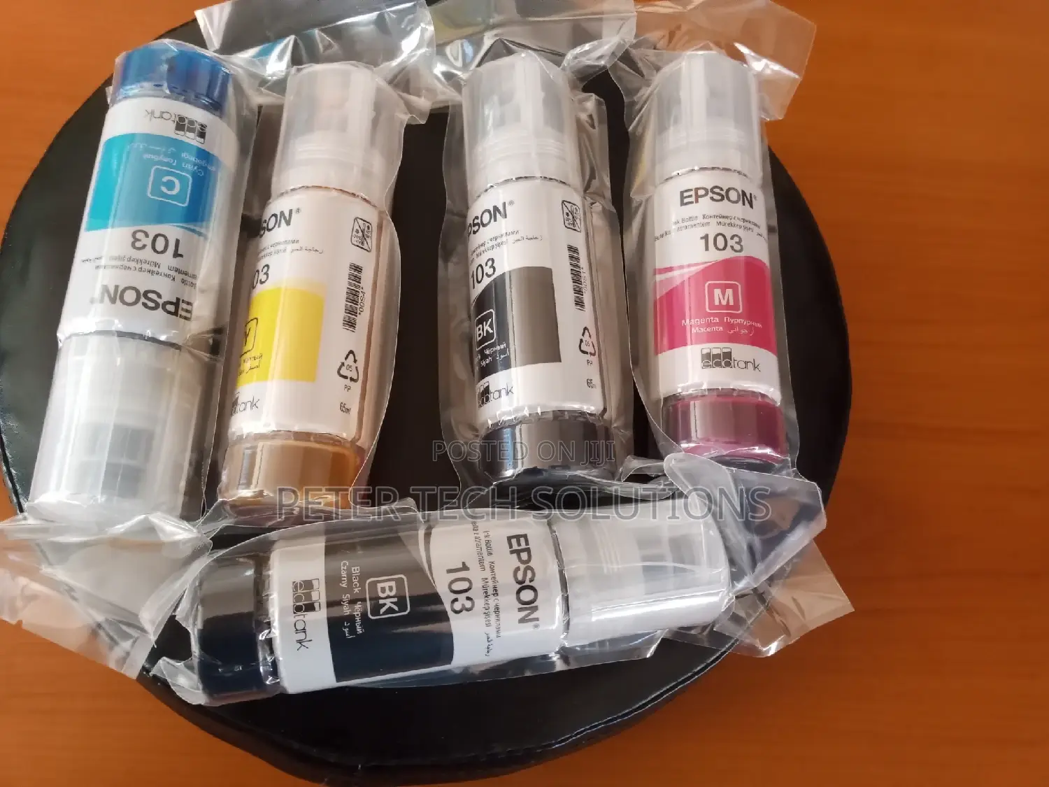 L3150 Original Inks 103 Black Magenta Cyan Yellow