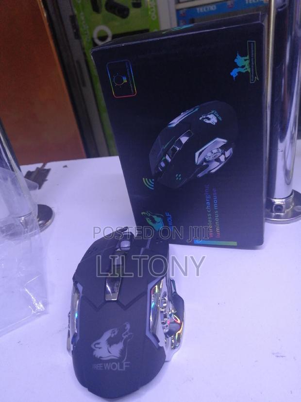 Freewolf Wireless Luminous Gaming Mouse - main view