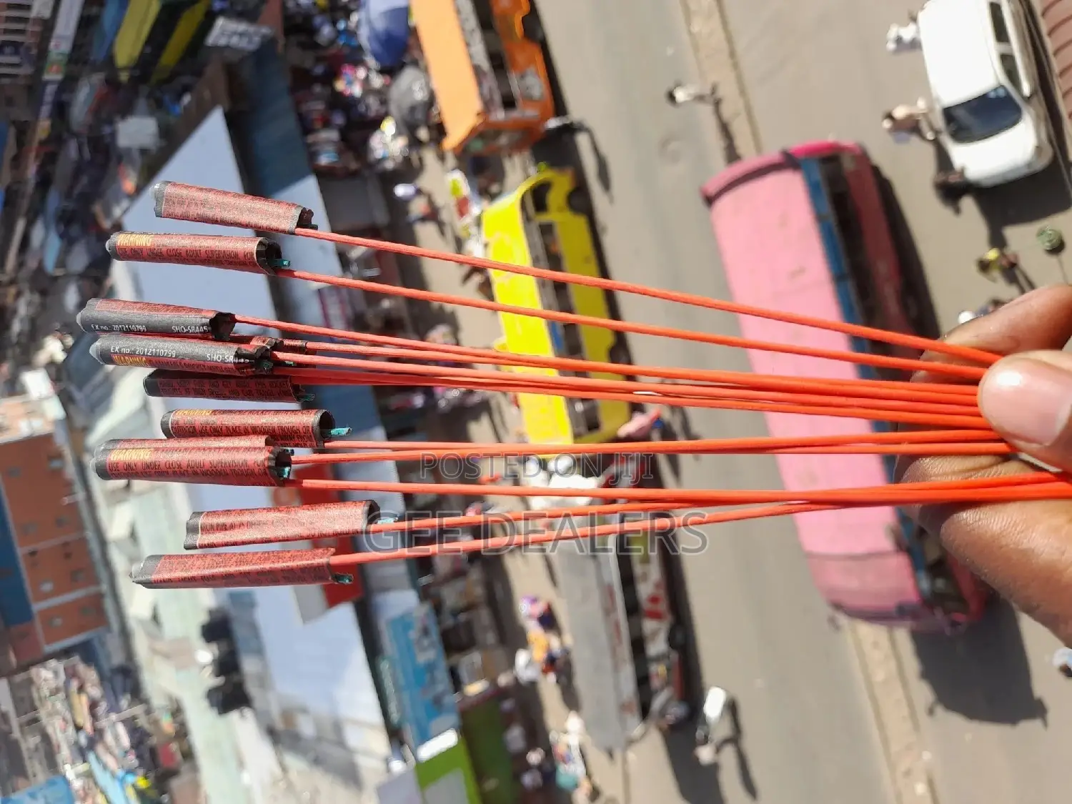 12pcs Rockets Moon Travel Fireworks