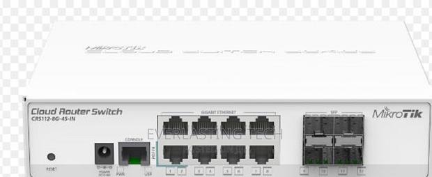 Mikrotik CRS112-8G-4S-IN 8x Gigabit Ethernet Smart Switch 4