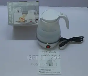 *0.8litres Silicon Portable Foldable Travel Electric Water Kettle/