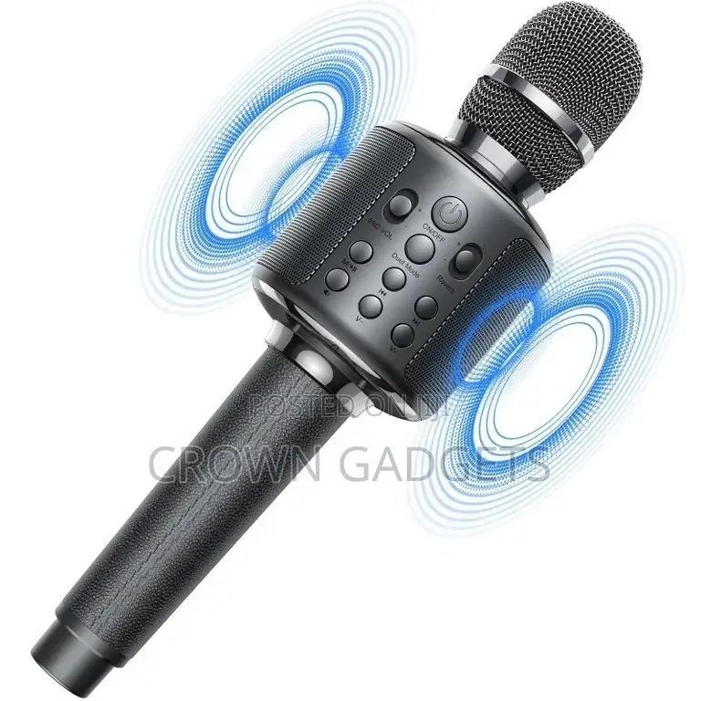 Wireless Bluetooth Karaoke Microphone for Kids