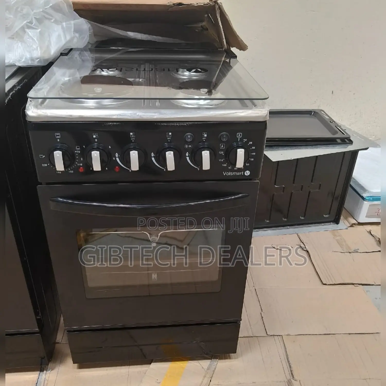 Oven Electric 3+1 Standing Cooker Volsmart