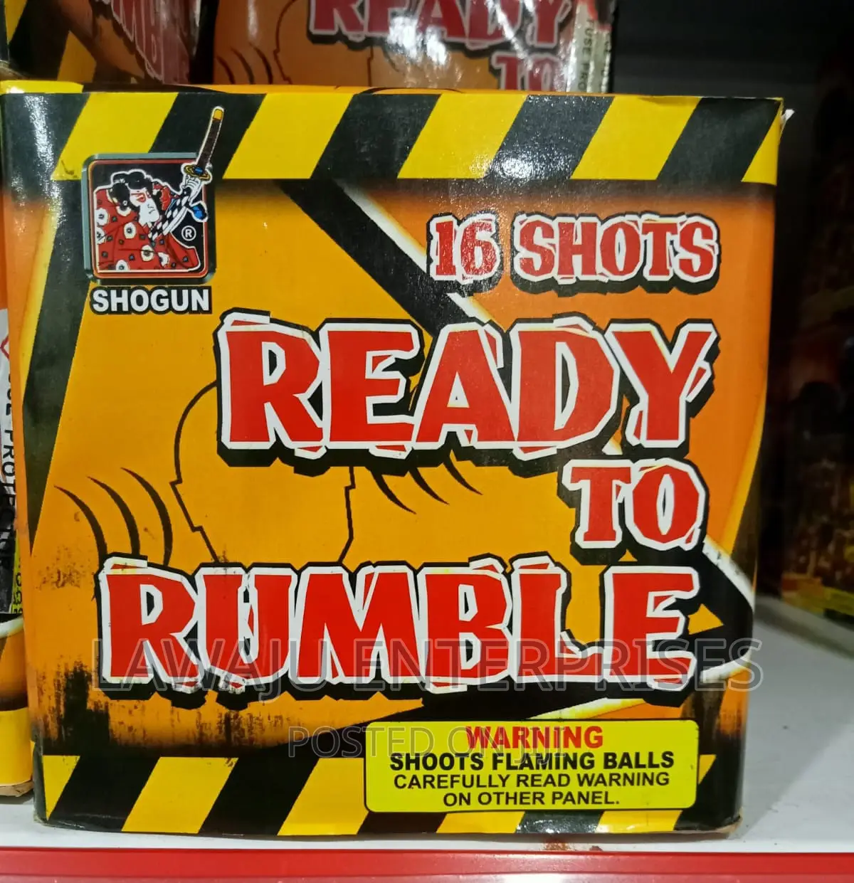 READY TO RUMBLE 16 Shots Fireworks