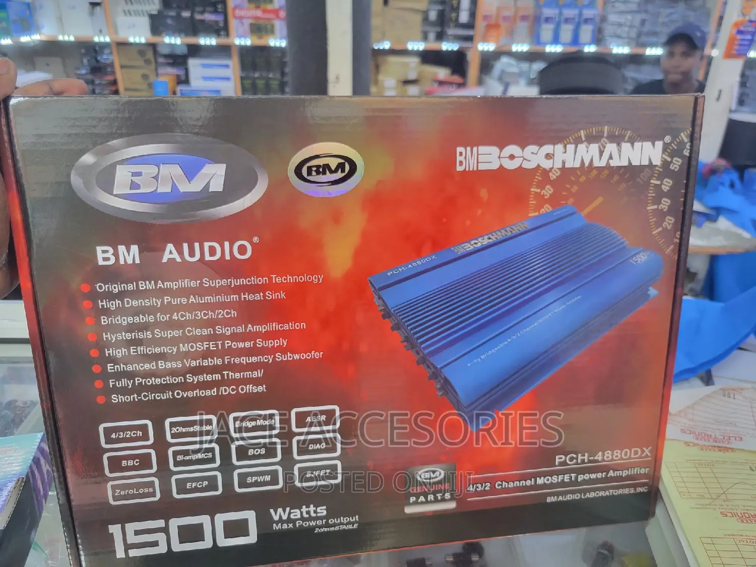 Powerful Boschmann Booster 1500w