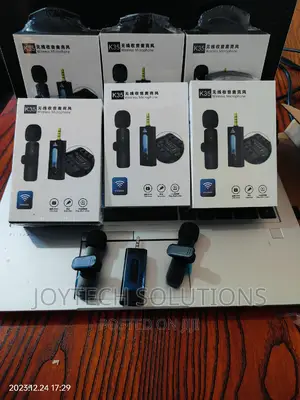 Wireless Lapel Microphone, Compatible in Phone /Camera