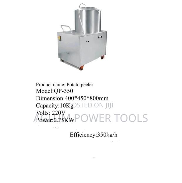 Potato Peeler 10kgs Capacity. 350kg/Hr