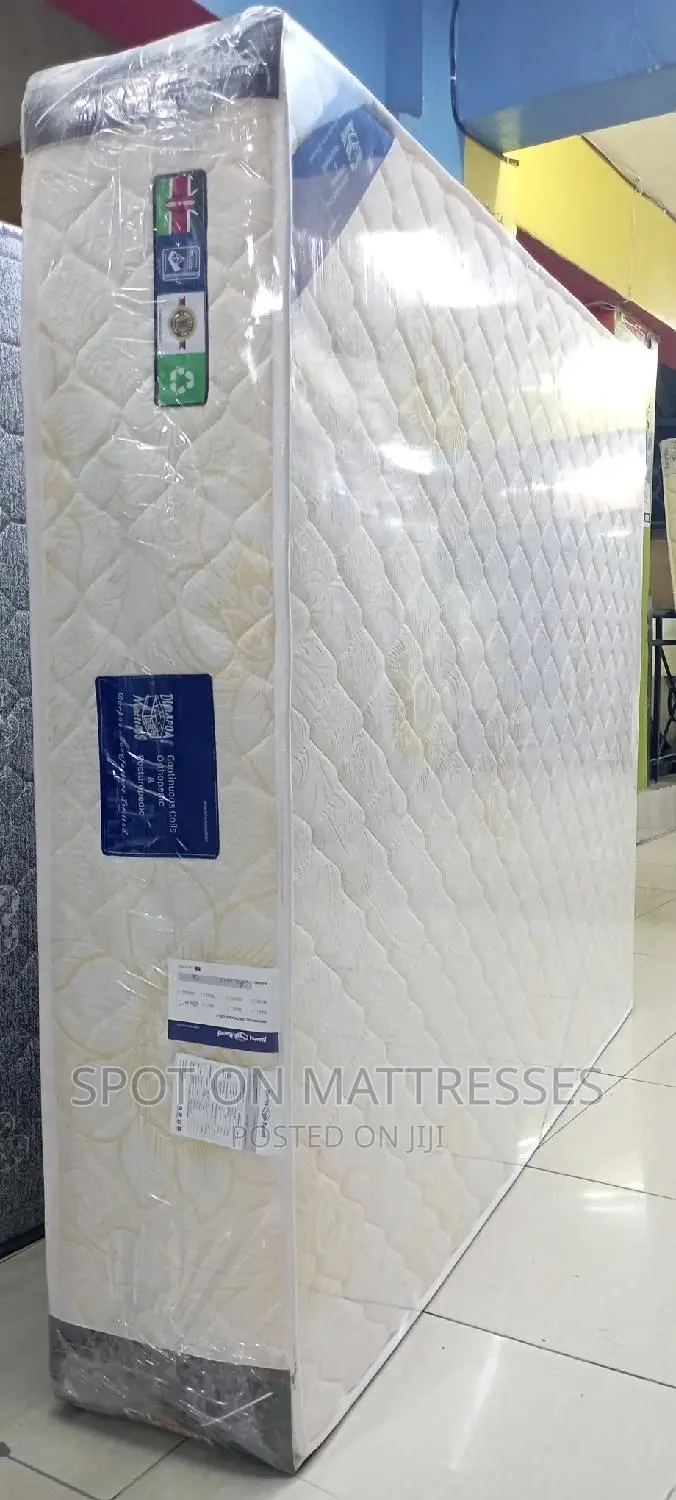 Orthopaedic Spring Mattress 5×6 12inch Thick, 10yrs Warranty
