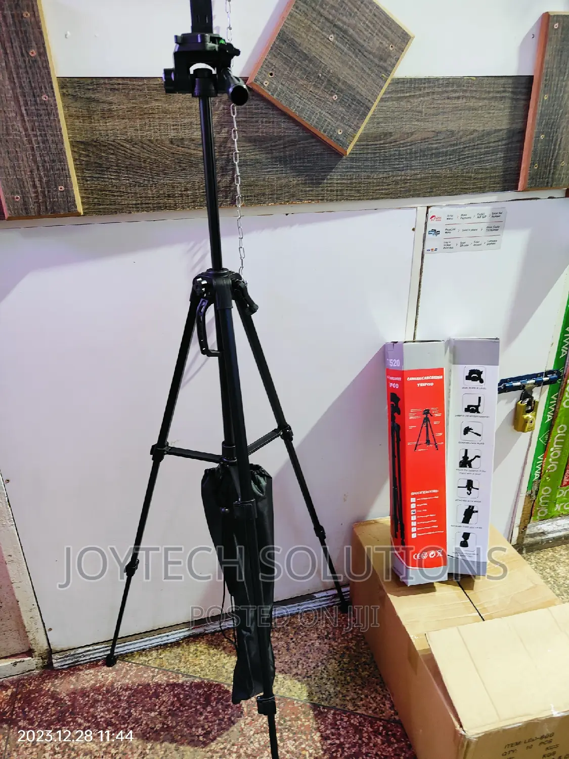 Tall Phone / Camera Tripod , Portrait, Landscape Adjustable