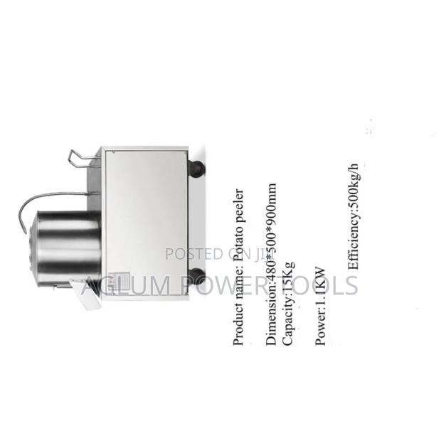 Potato Peeler 65kgs With a Capacity of 500kg/Hr