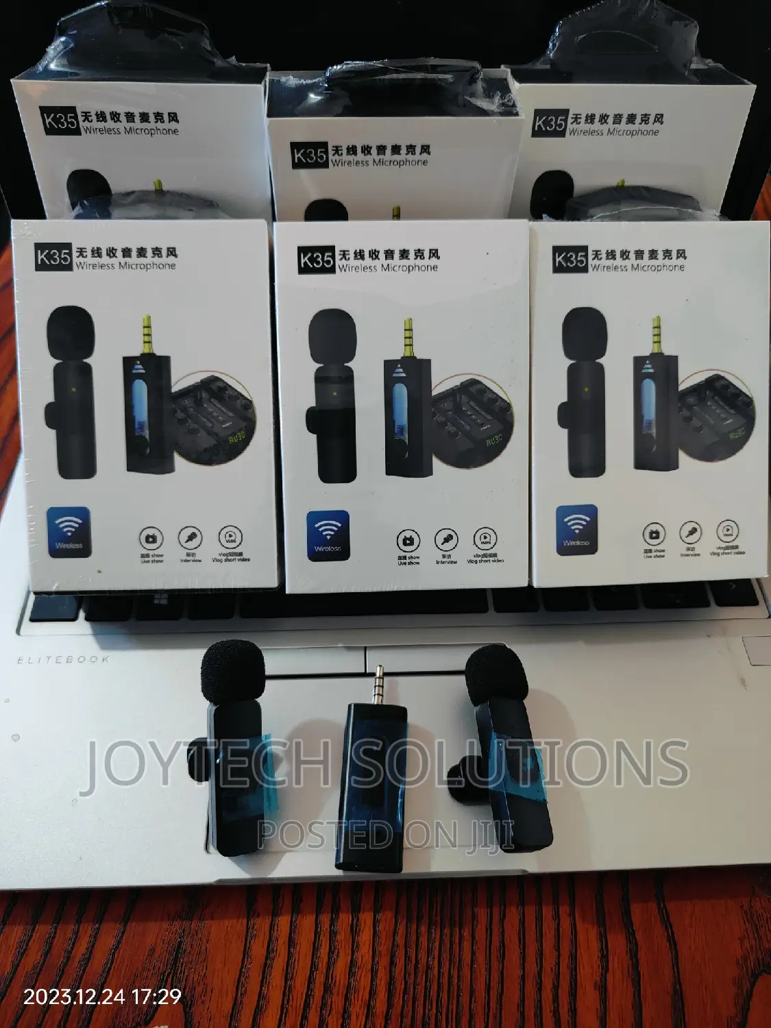 Wireless Lapel Microphone for Cameraphone Laptop Macbook