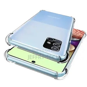 Galaxy A71 Case, Windcase Transparent Soft Gel TPU Reinforce