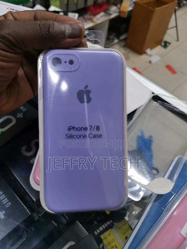 Purple Candy Silicone Case for Apple iPhone 7/8 - main view