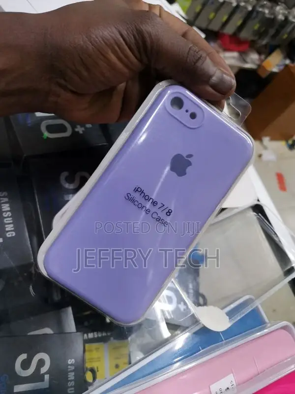 Purple Candy Silicone Case for Apple iPhone 7/8