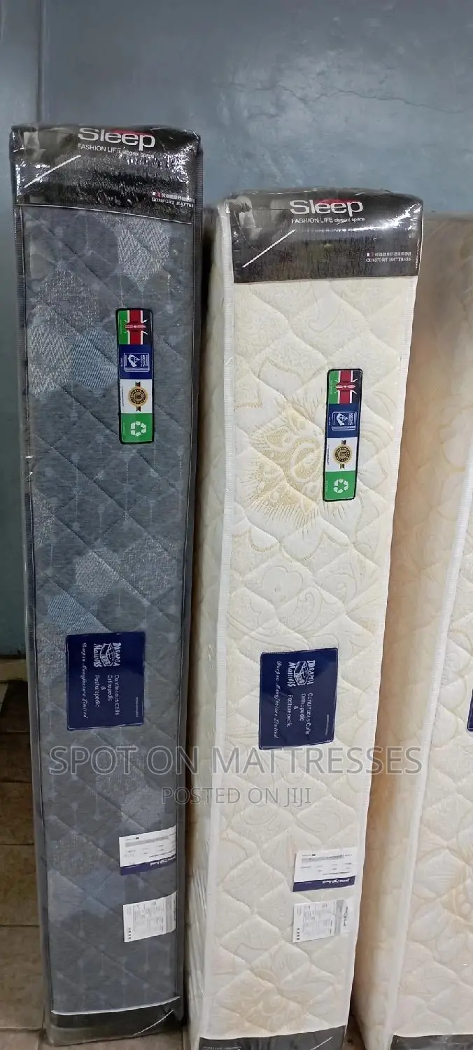6by6 10inch Orthopaedic Spring Mattresses 10years Warranty.