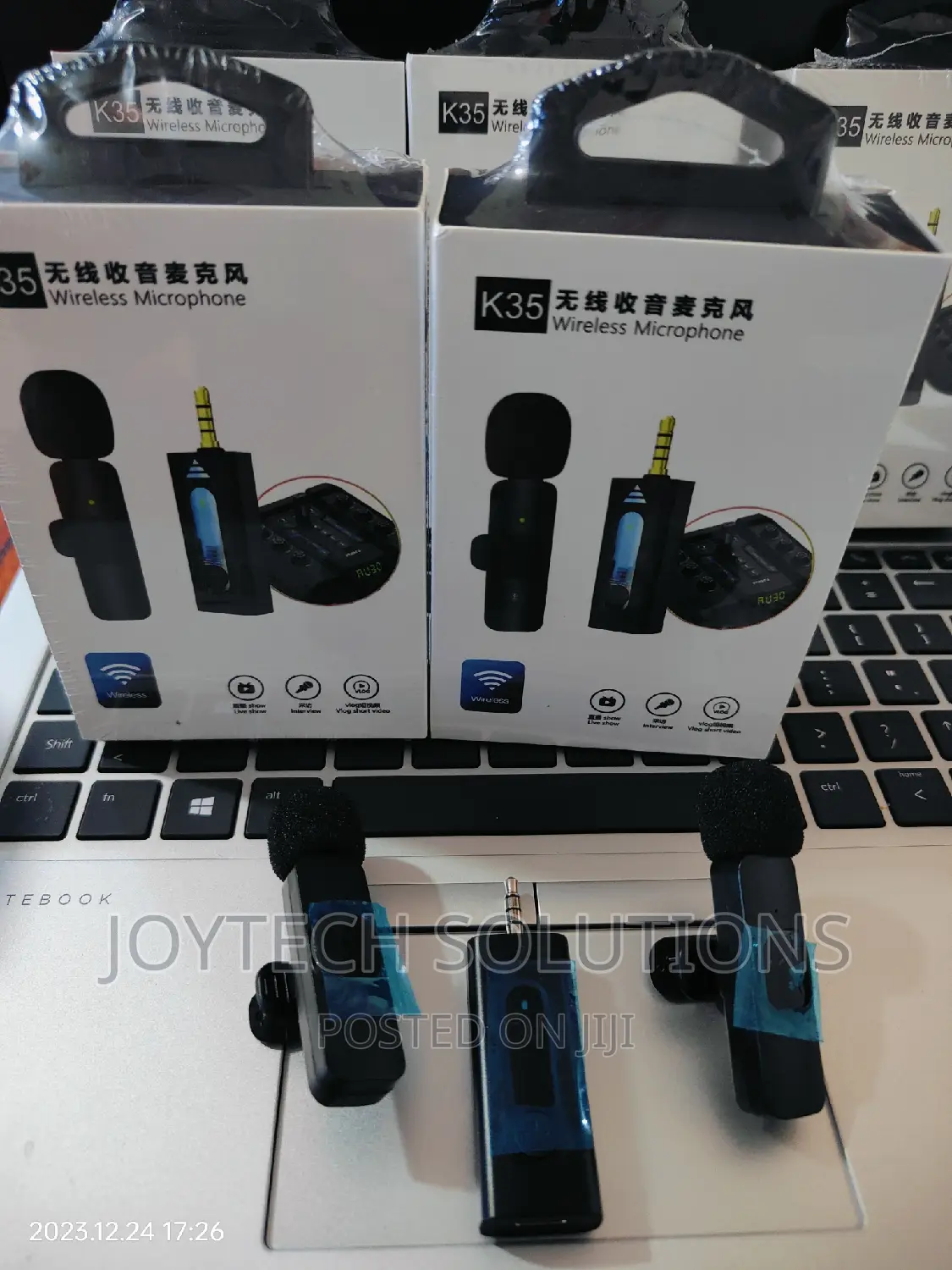 Universal Lapel Wireless Lapel Microphone for Phone Camera