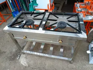 Commercial Two Burner Gas Cooker