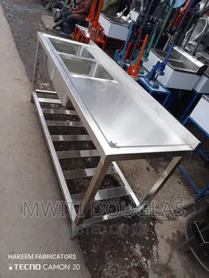 Heavy Gauge Stainless Steel Double Sink