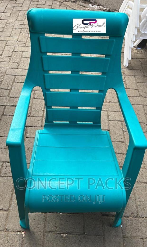 Plastic Arm Chair. - main view