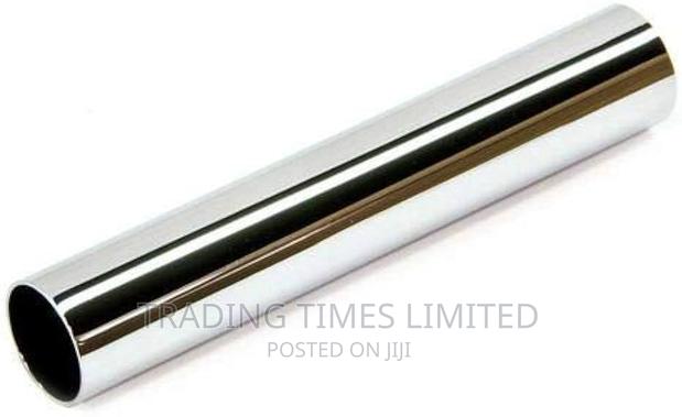 Chrome Pipe 1 " Radius / Wardrobe's Heavy Duty Rod