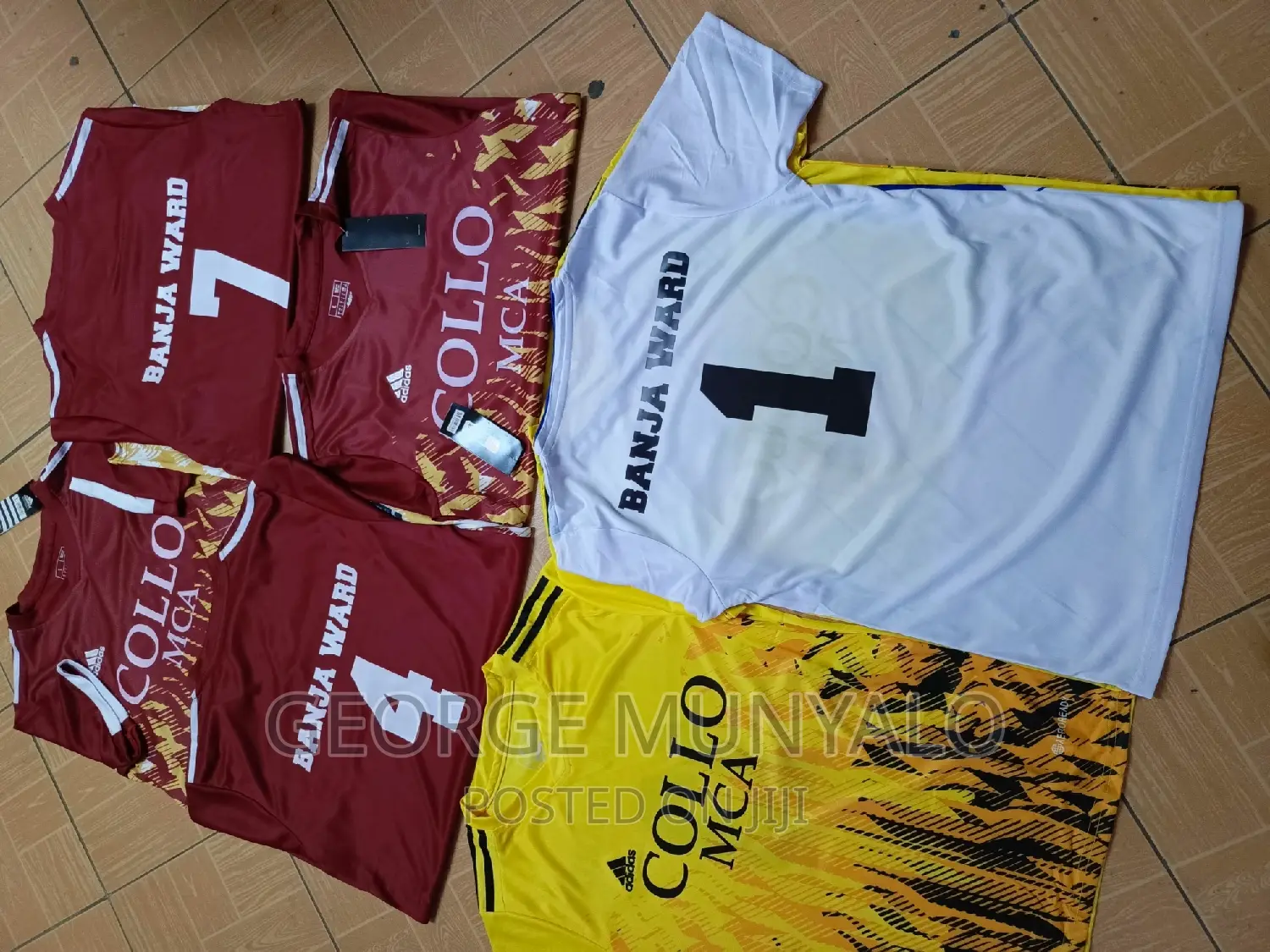 Printed Football Jersey