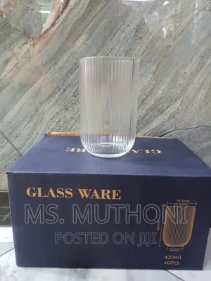 Quality 420 Ml Glass 6pcs