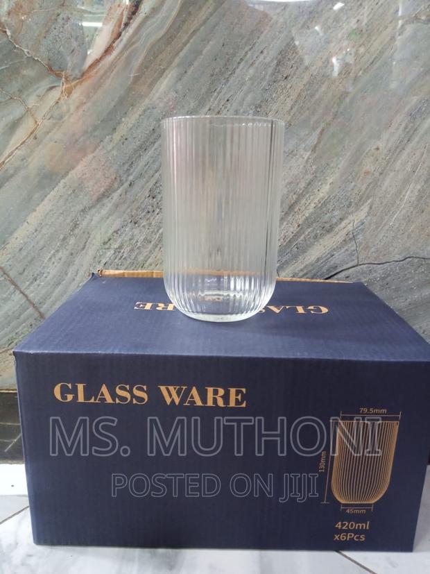 Quality 420 Ml Glass 6pcs