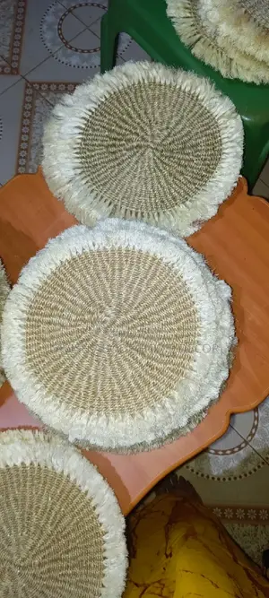 Hand-Wooven Sisal Mat for Table Decor Wall Decor