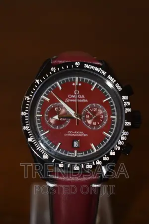 Omega Chronograph Speedmaster Red Dial and Straps Watch