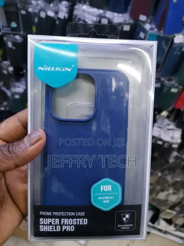Samsung Galaxy S22 Ultra Case Blue Nillkin Super Frosted Shi