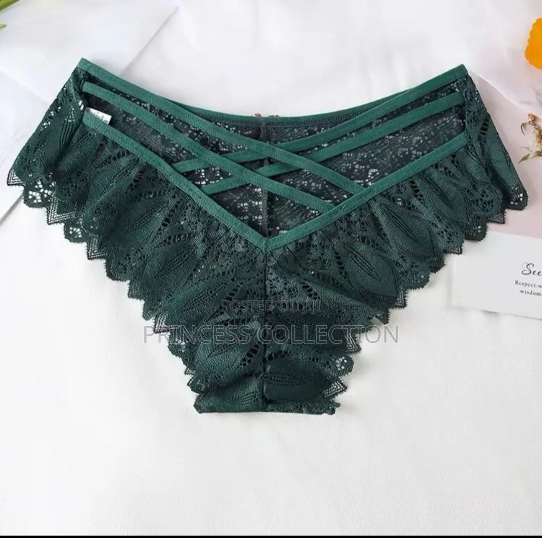 Plus Size Ladies Laced Panties