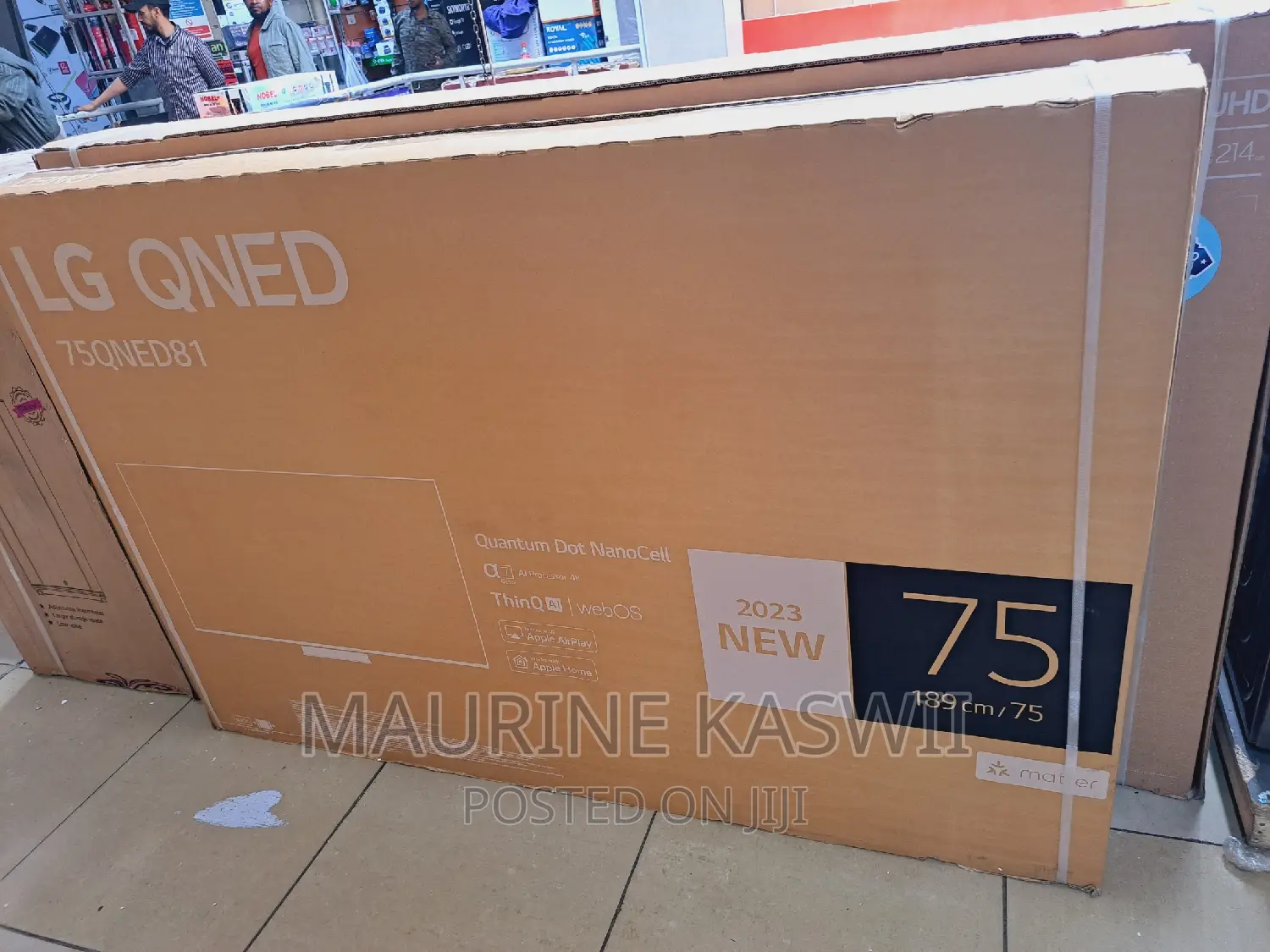 LG 75′′ 75qned816ra Qned TV – Uhd, Thinq
