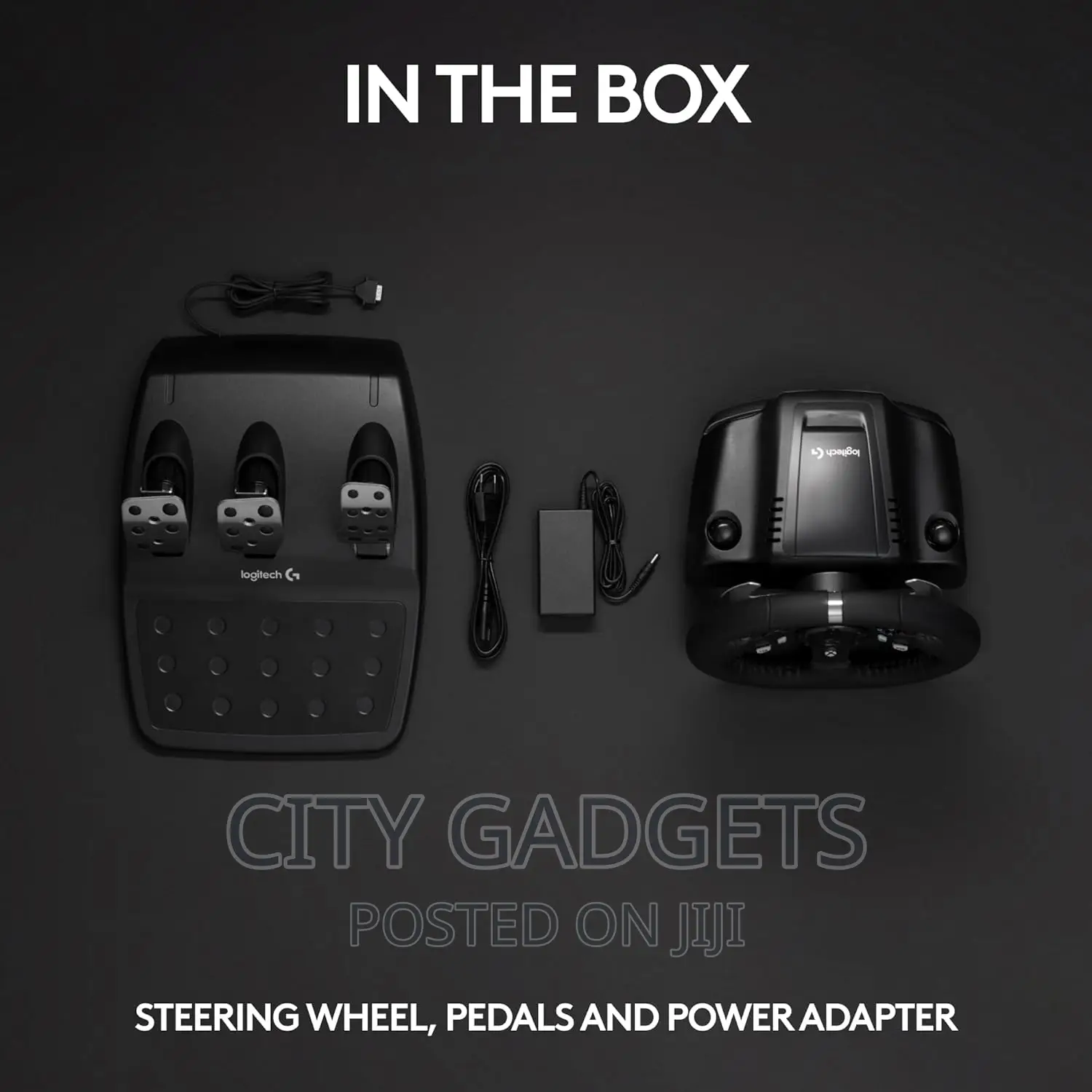 Logitech G920 Driving Force Racing Wheel And Floor Pedals