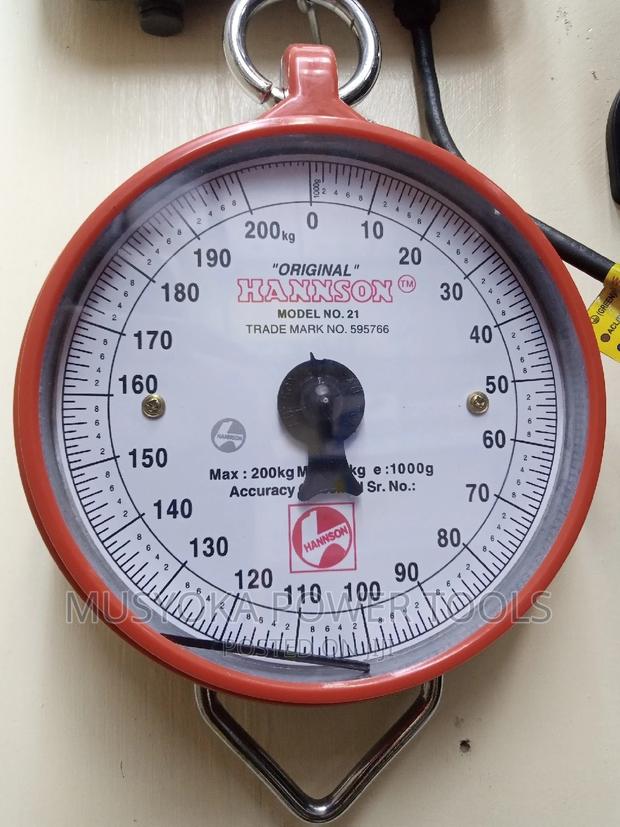 Heavy Duty Portable Hanging Scale 200kgs
