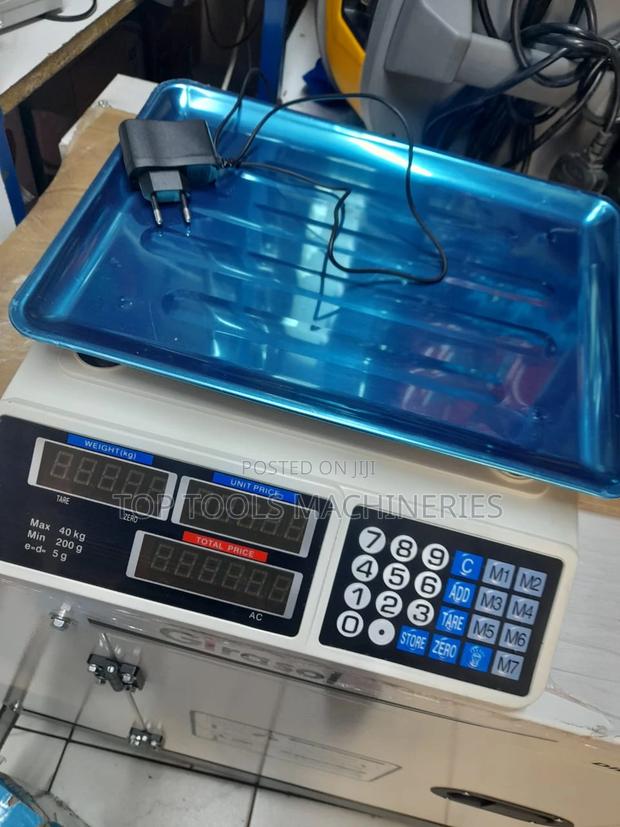Electric Weighing Scale - main view