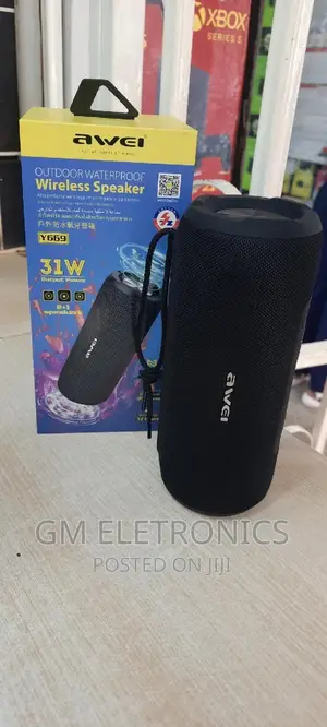 31 Watts Bluetooth Portable Speaker .