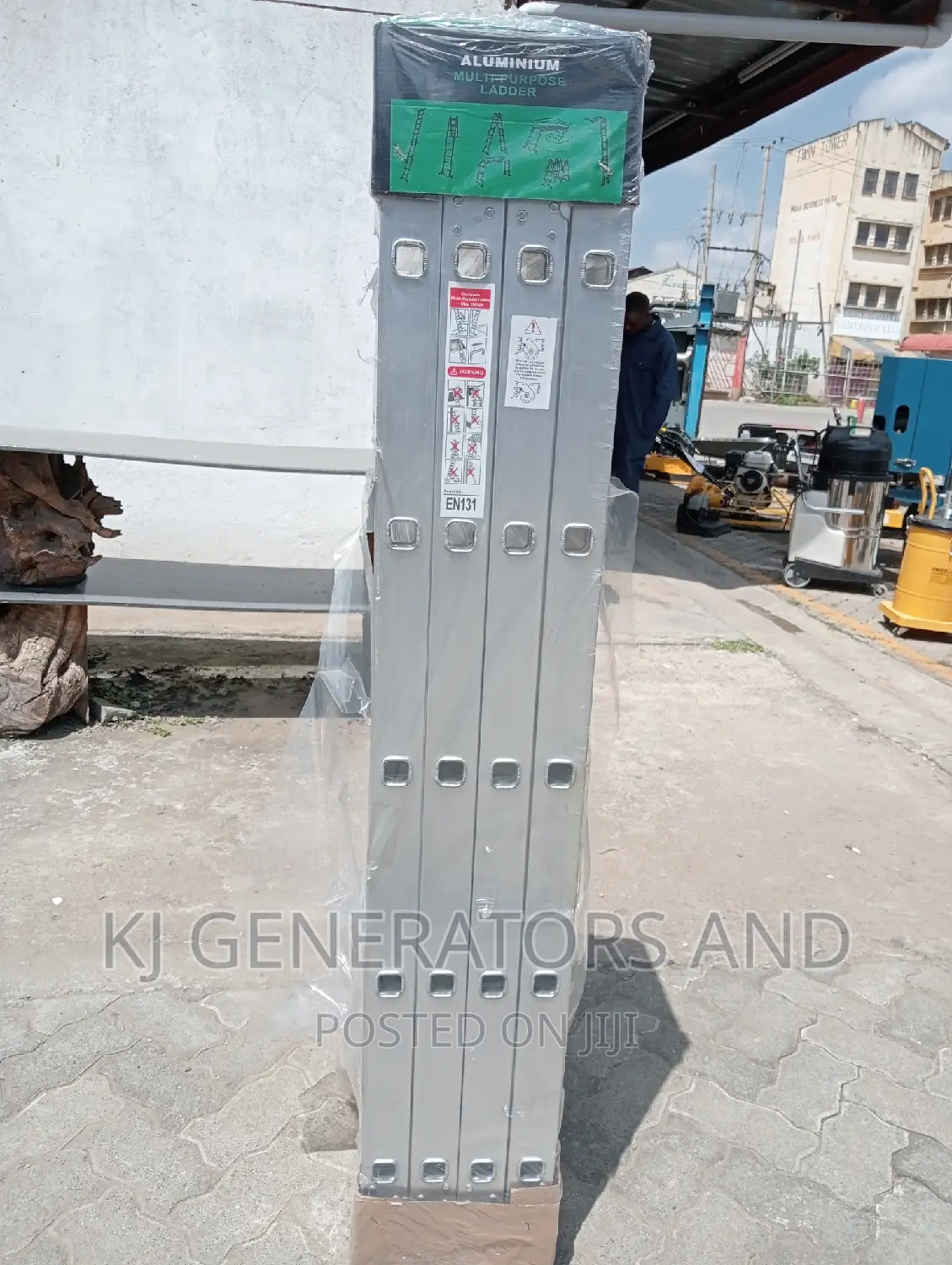 Heavy Duty Aluminium Ladder (Varies With Length)
