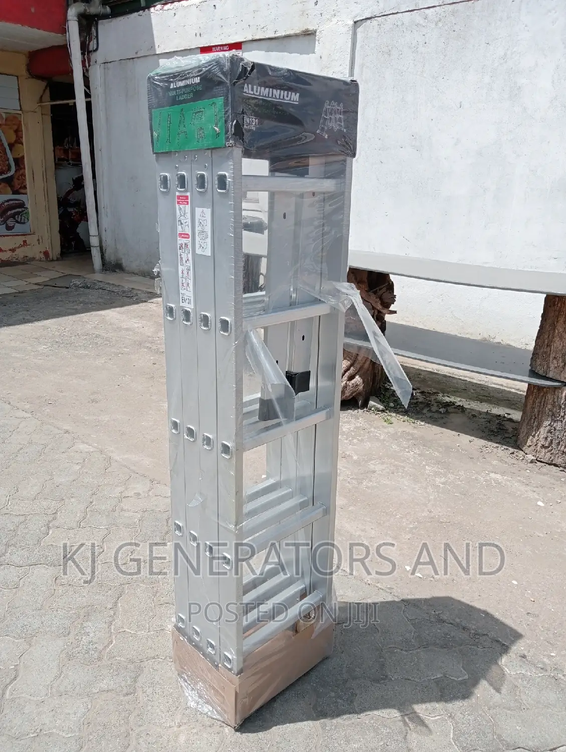 Heavy Duty Aluminium Ladder (Varies With Length)