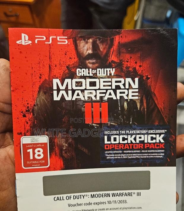 Call of Duty Mw3 Ps5 Game - main view