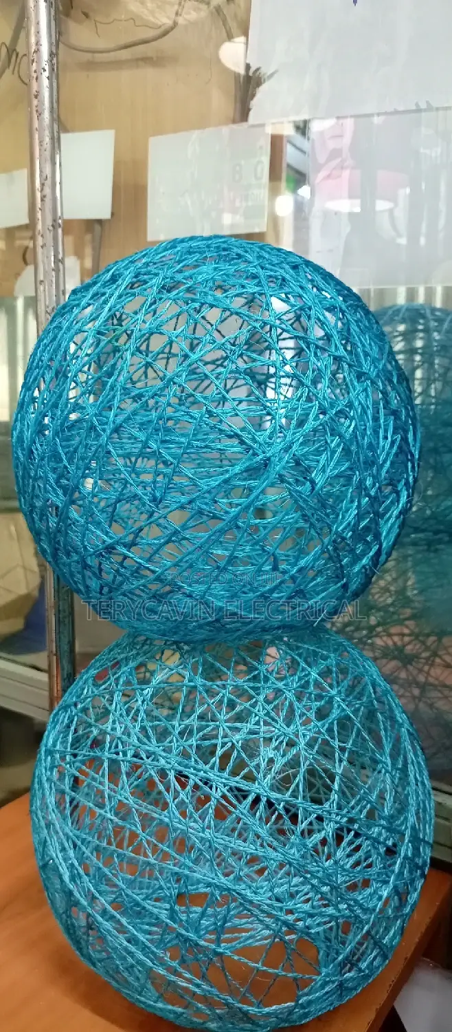 Sky Blue Sisal Pendants Light Shades