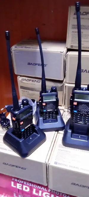 Uv5r Walkie Talkie With Headset.8watts,Long Range Radio['"