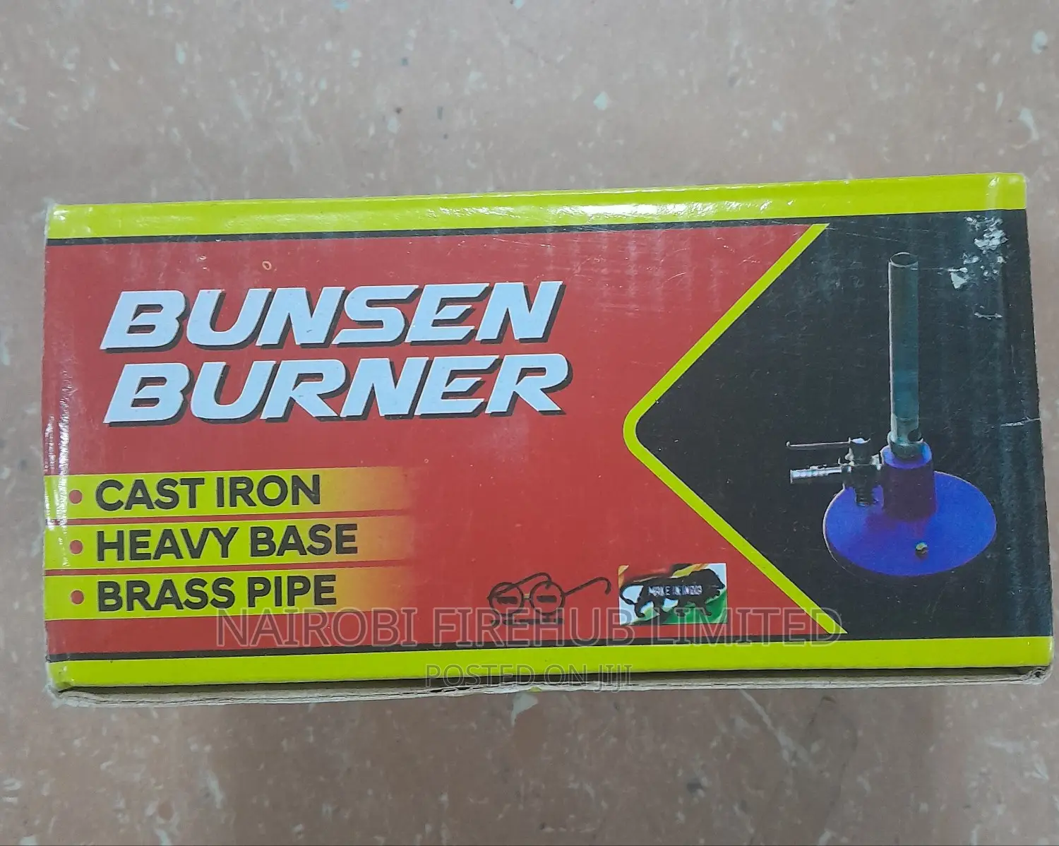 Cast Iron School Bunsen Burner