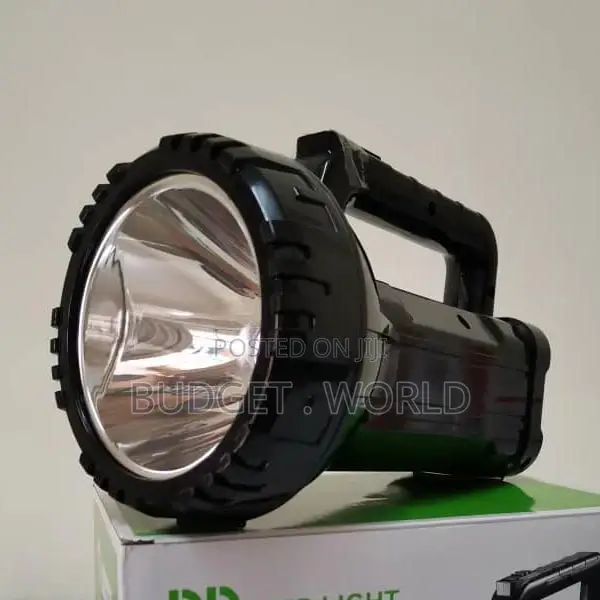 Plastic Portable Rechargeable High Brightness Flashlight