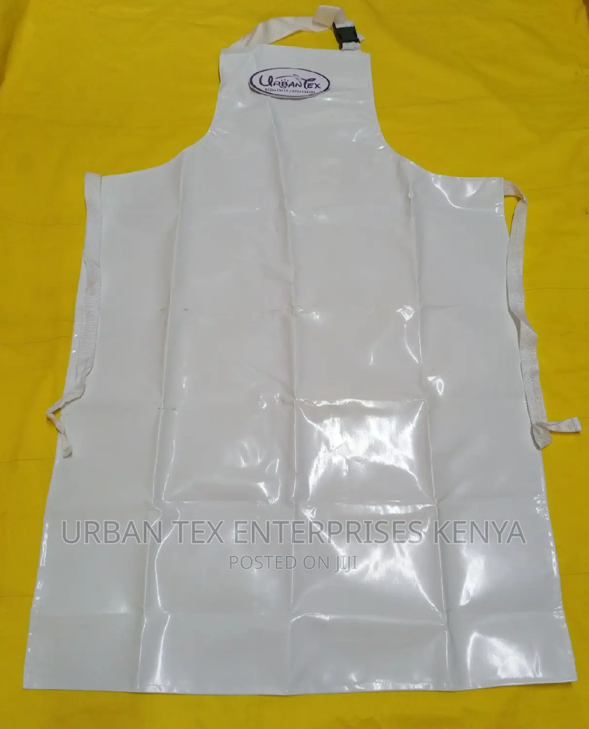 Fats & Grease Protection PVC Tarpaulin White Aprons in Nairobi Central Safetywear & Equipment