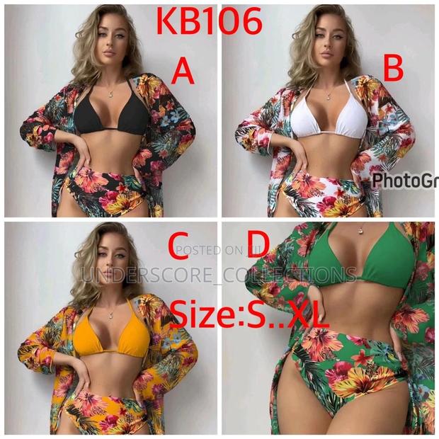 Sexy Ladies Three Piece Swim Suits