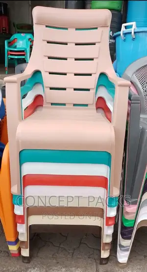 Plastic Relaxing Arm Chair.