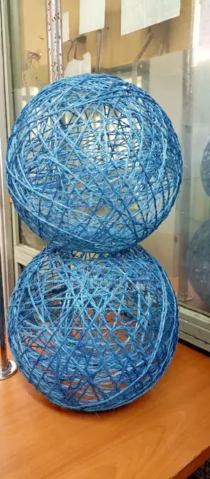 Pendants Blue Sisal Light Shades